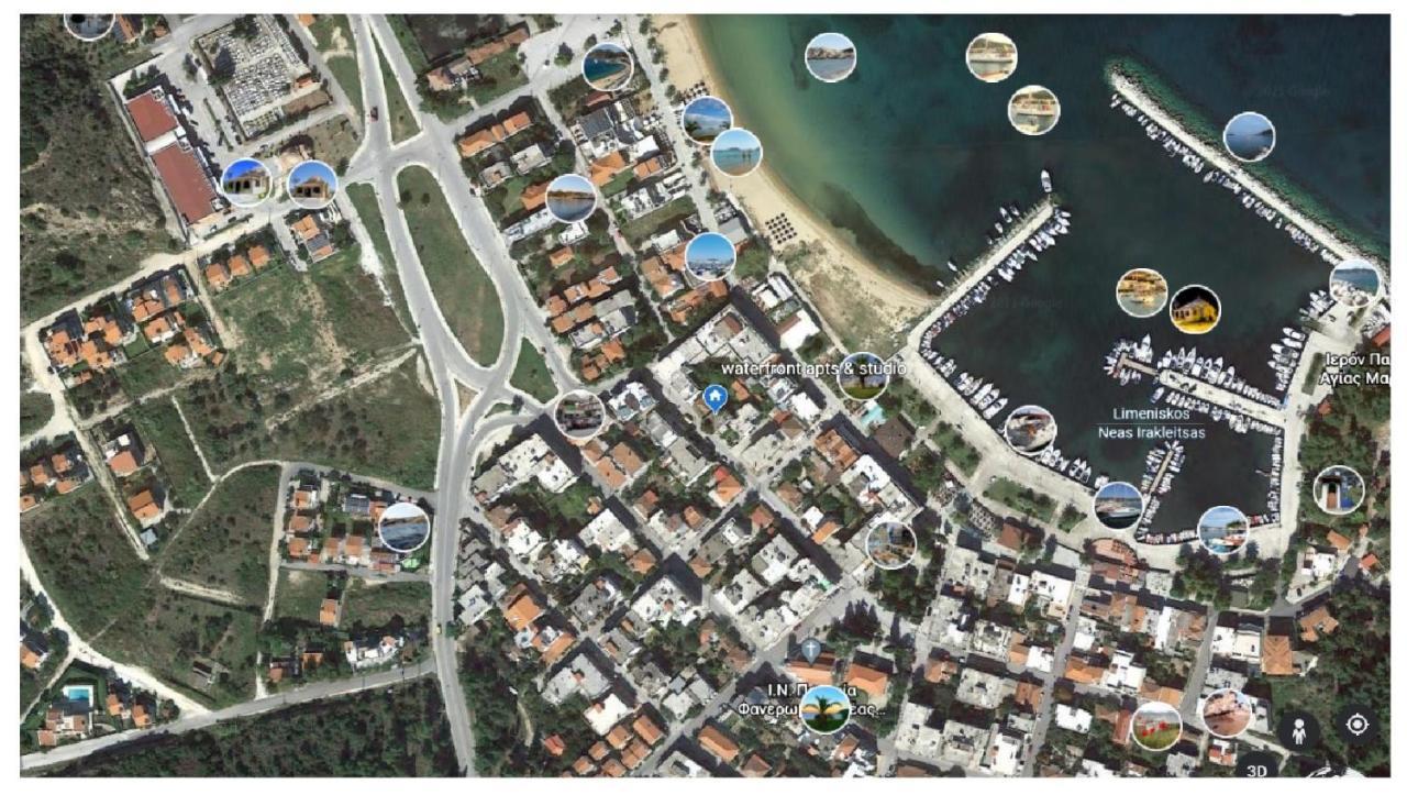 Apartament Waterfront Studio Nea Iraklitsa Zewnętrze zdjęcie